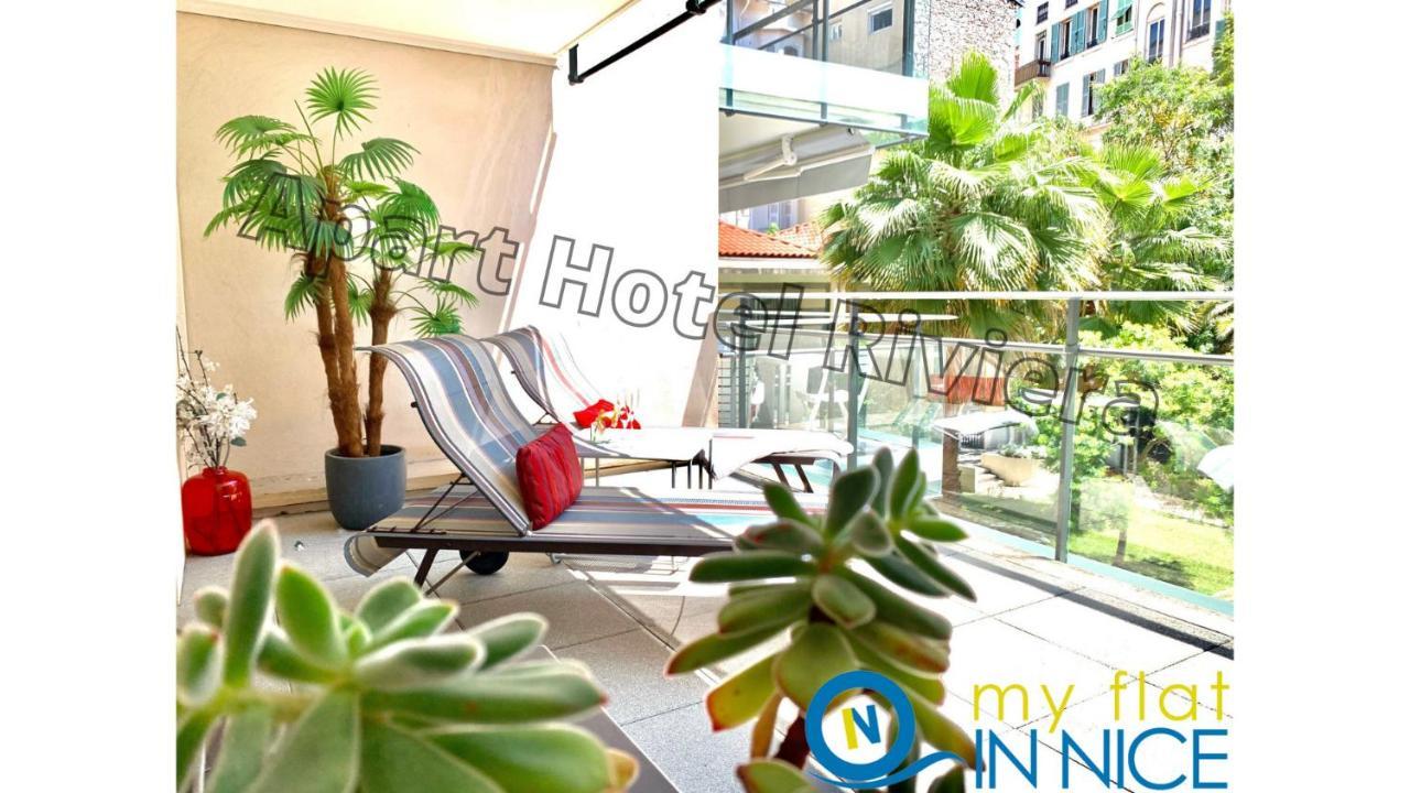 Aparthotel Riviera - Coeur Nice - Grand Superieur Studio Ac - Incroyable Terrasse - Garden View - Terrasse Jardin Pastorelli 1 エクステリア 写真