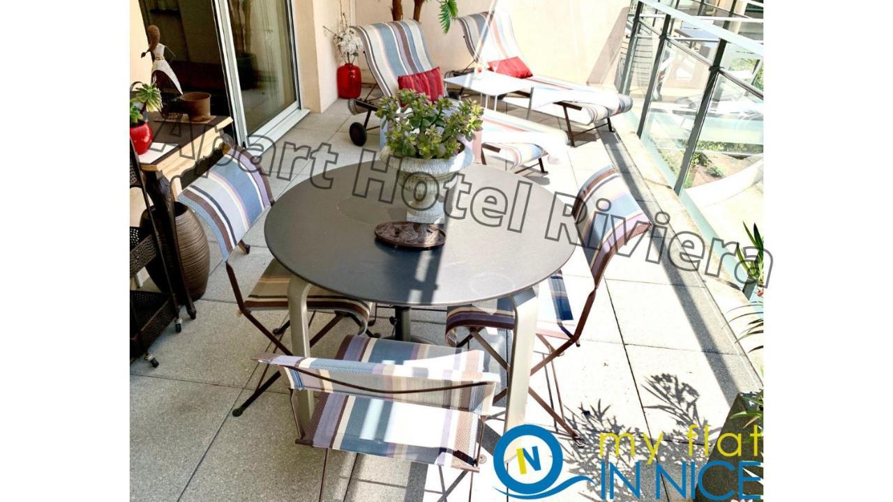 Aparthotel Riviera - Coeur Nice - Grand Superieur Studio Ac - Incroyable Terrasse - Garden View - Terrasse Jardin Pastorelli 1 エクステリア 写真